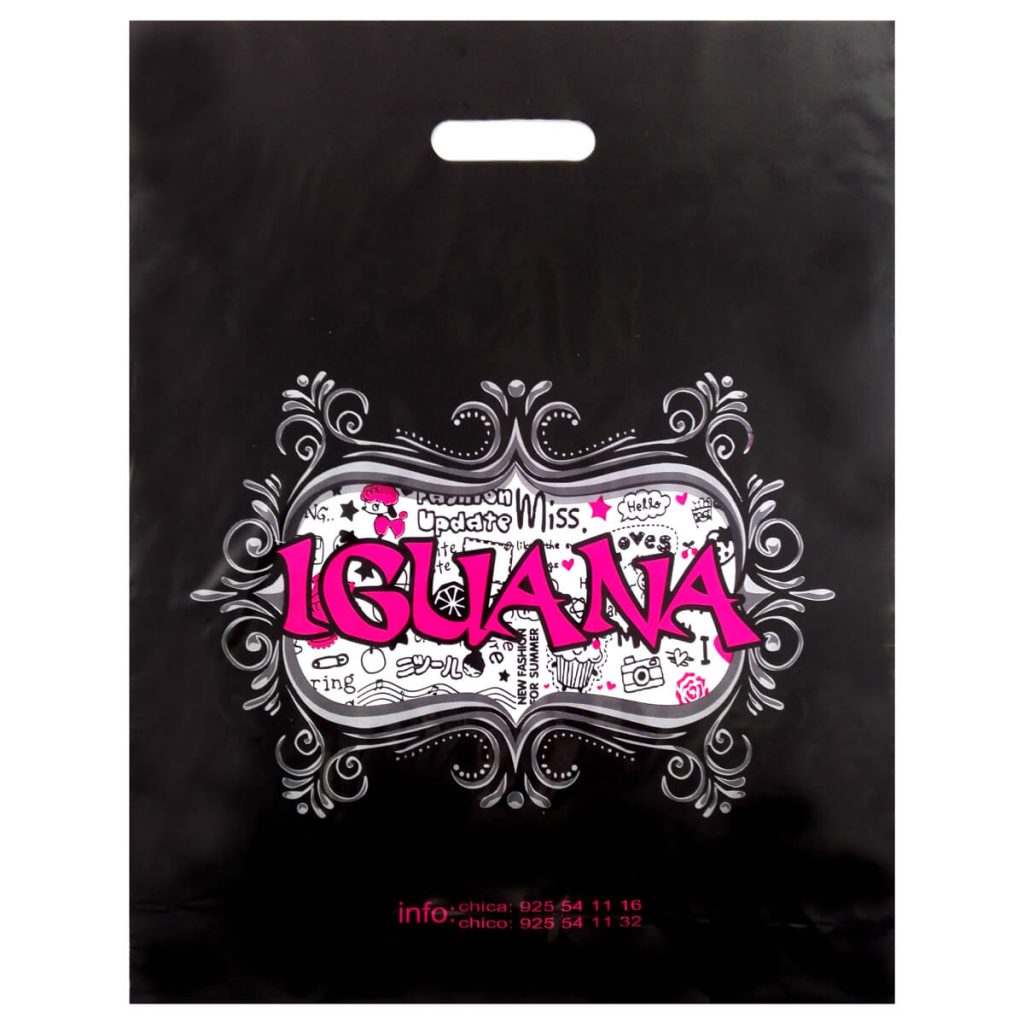Bolsas de plástico de Iguana